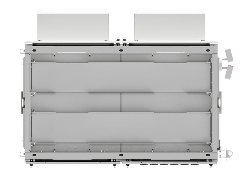 Vertiv™ NetSure™ X701 Multi-Bay Outdoor Enclosure Image